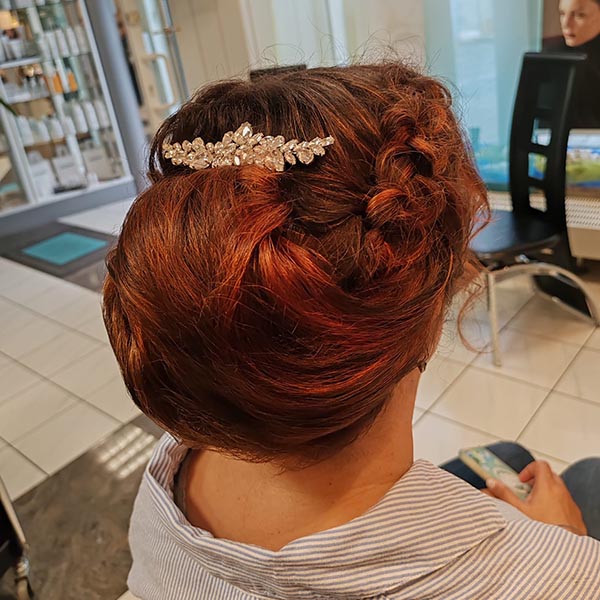 Referenzfoto Damen Hochsteckfrisur - Friseur Luisas Hairfashion Wetzlar